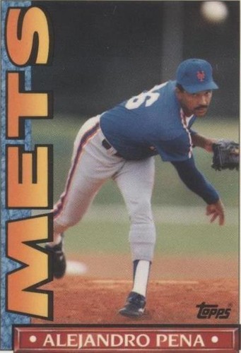 1990 Topps TV Team Sets - Alejandro Pena #17