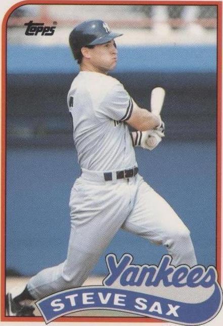 1989 Topps Traded - Steve Sax #111T