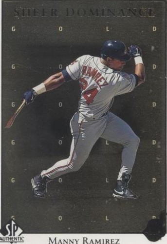 1998 SP Authentic - Manny Ramirez #SD18