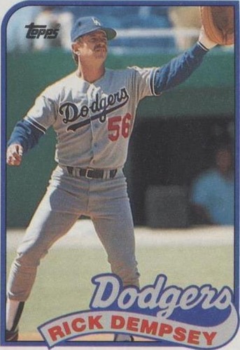 1989 Topps - Rick Dempsey #606