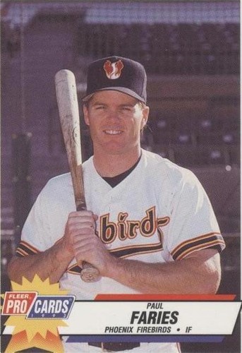 1993 Fleer ProCards AAA All-Star Game - Paul Faries #AAA-26