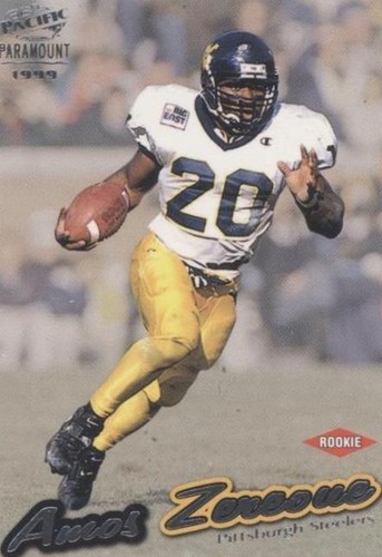 1999 Pacific Paramount Amos Zereoue #192