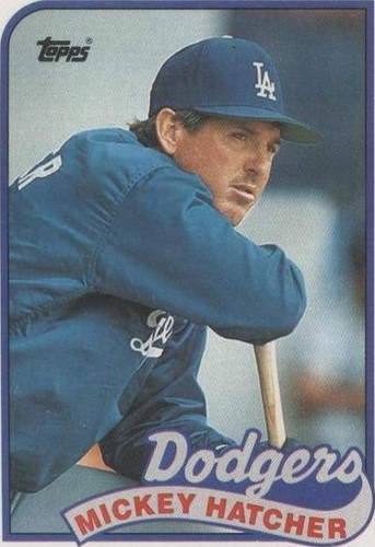 1989 Topps - Mickey Hatcher #483