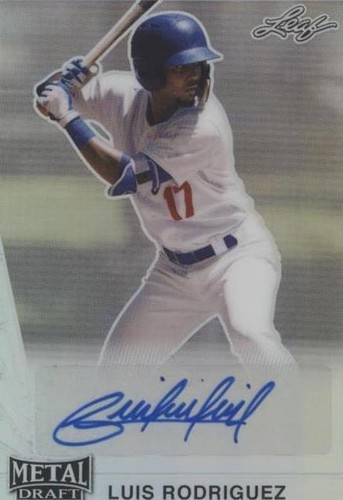 2020 Leaf Metal Draft - Luis Rodriguez #LA-LR1