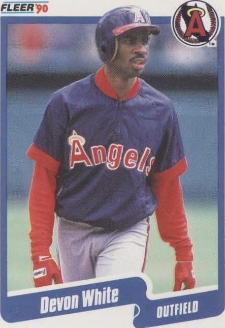 Fleer 1990 - Devon White #147