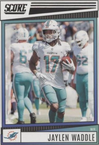 2022 Score Jaylen Waddle #272