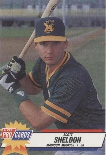 1993 Fleer ProCards Midwest League All-Star Game - Scott Sheldon #MDW-15
