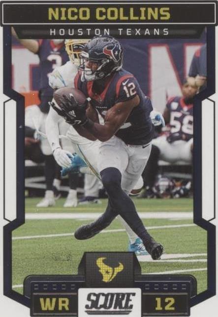 2023 Score Nico Collins #7