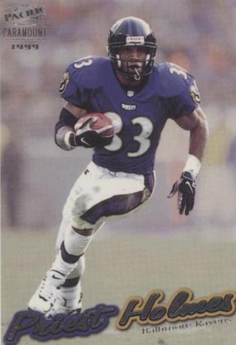 1999 Pacific Paramount Priest Holmes #19