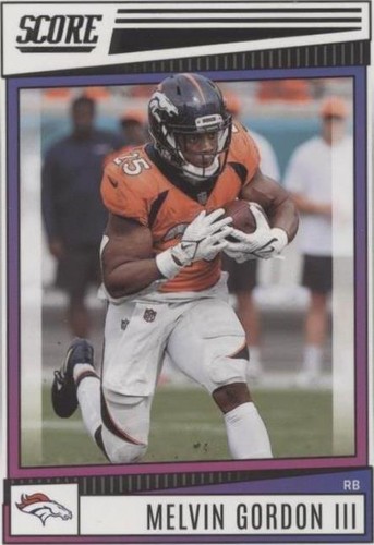 2022 Score Melvin Gordon #80