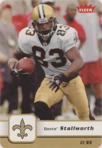 2006 Fleer Donte Stallworth #61