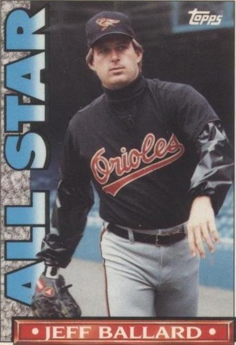 1990 Topps TV Glossy All-Star Set - Jeff Ballard #27
