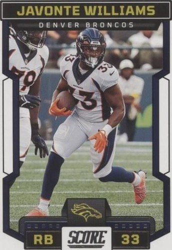 2023 Score Javonte Williams #73