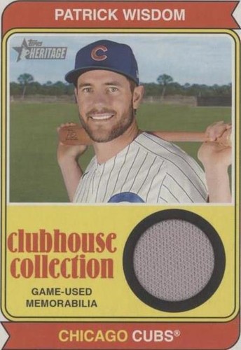 2023 Topps Heritage - Patrick Wisdom #CCR-PW