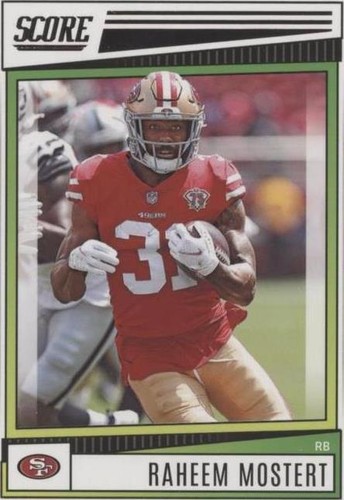 2022 Score Raheem Mostert #168