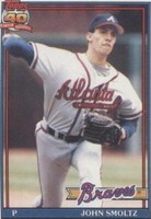 1991 Topps - John Smoltz #157