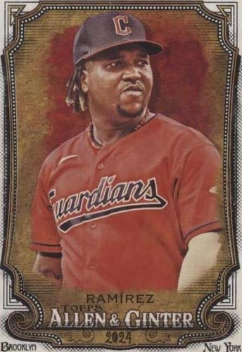 2024 Topps Allen & Ginter - Jose Ramirez #123