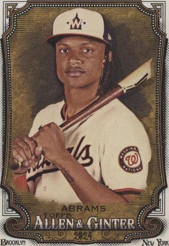 2024 Topps Allen & Ginter - C.J. Abrams #17