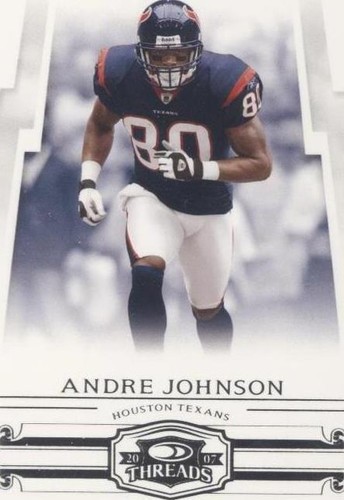 2007 Donruss Threads Andre Johnson #82