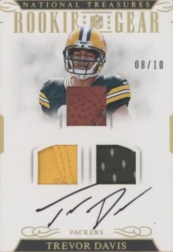 2016 Panini National Treasures Trevor Davis #38
