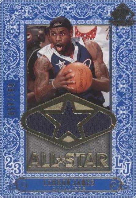 LeBron James /199 2007 Allstar jersey UD
