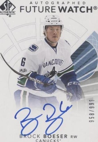 2017-18 SP Authentic - Brock Boeser #125