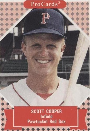 1991 ProCards Tomorrow's Heroes - Scott Cooper #16