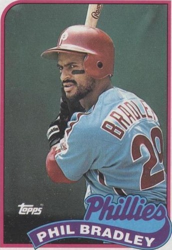 1989 Topps - Phil Bradley #608