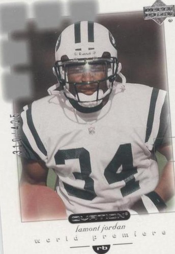 2001 Upper Deck Ovation LaMont Jordan #117