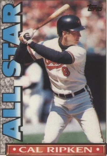 1990 Topps TV Glossy All-Star Set - Cal Ripken #19