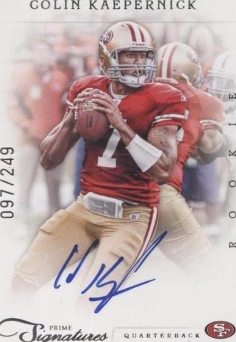 2011 Panini Prime Signatures Colin Kaepernick #235