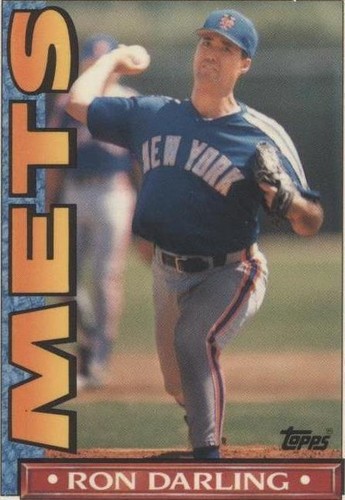 1990 Topps TV Team Sets - Ron Darling #9