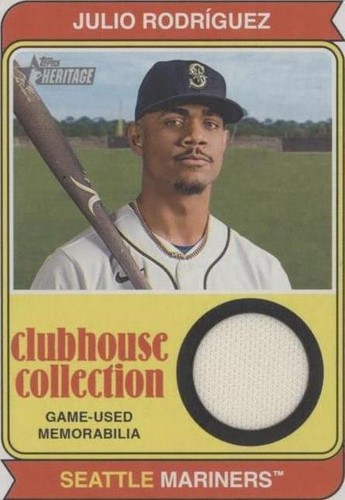 2023 Topps Heritage - Julio Rodriguez #CCR-JRZ