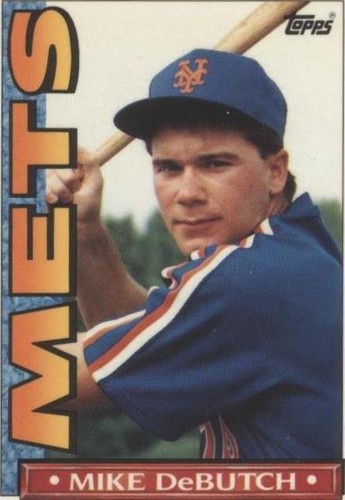 1990 Topps TV Team Sets - Mike Debutch #39