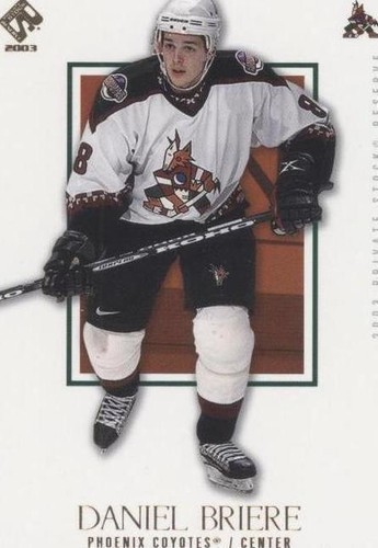 2002-03 Pacific Private Stock Reserve - Daniel Briere #77