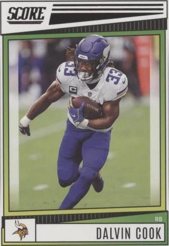 2022 Score Dalvin Cook #107