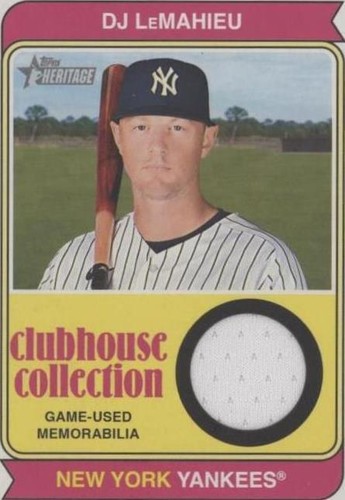 2023 Topps Heritage - D.J. LeMahieu #CCR-DL