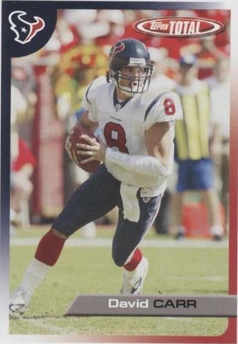 2005 Topps Total David Carr #288
