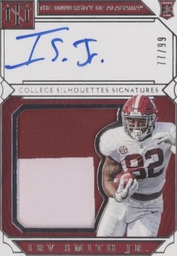 2019 Panini National Treasures Collegiate Irv Smith Jr. #124