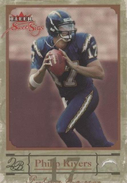 Fleer Sweet Sigs Philip Rivers 2004 #86