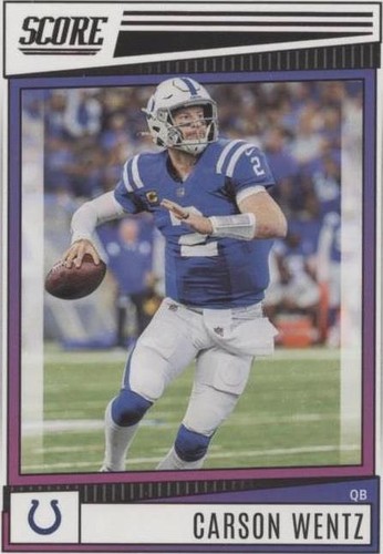 2022 Score Carson Wentz #11