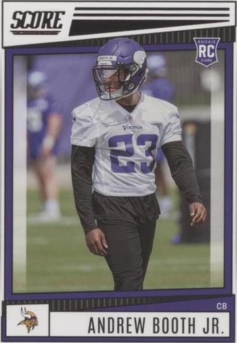 2022 Score Andrew Booth Jr. #326