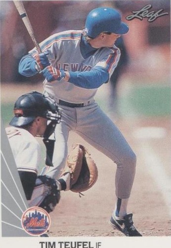 1990 Leaf - Tim Teufel #383