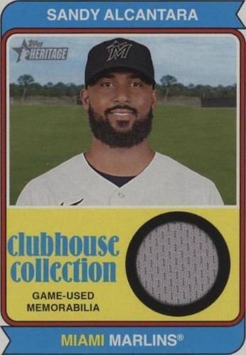 2023 Topps Heritage High Number - Sandy Alcantara #CCR-SA