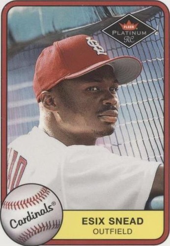 2001 Fleer Platinum - Esix Snead #528