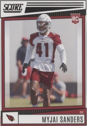 2022 Score Myjai Sanders #319