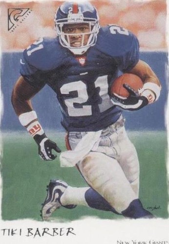 2002 Topps Gallery Tiki Barber #116