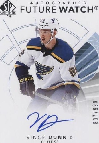 2017-18 SP Authentic - Vince Dunn #153