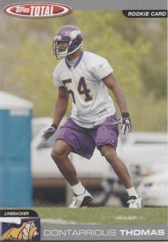 2004 Topps Total Dontarrious Thomas #416