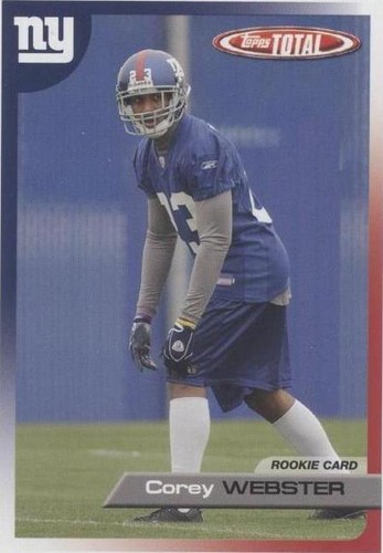 2005 Topps Total Corey Webster #461